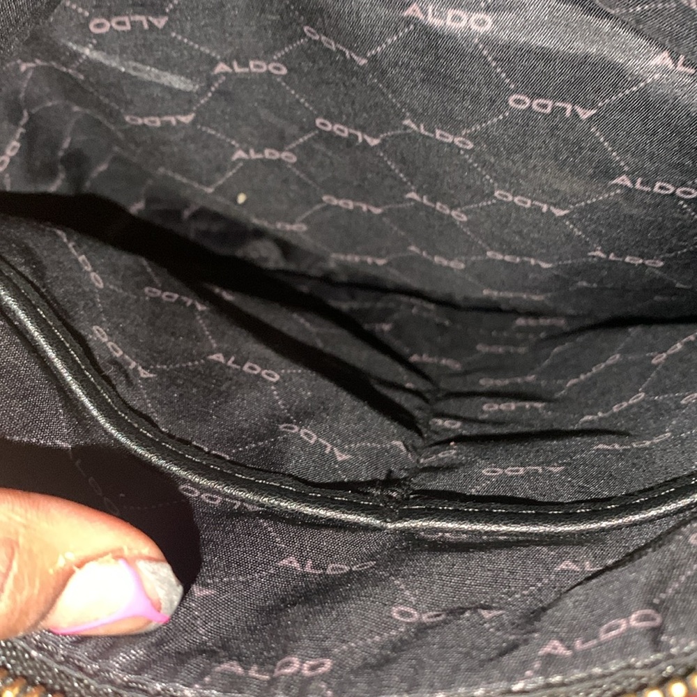 Brown and black Aldo Purse - Picture 3 of 5